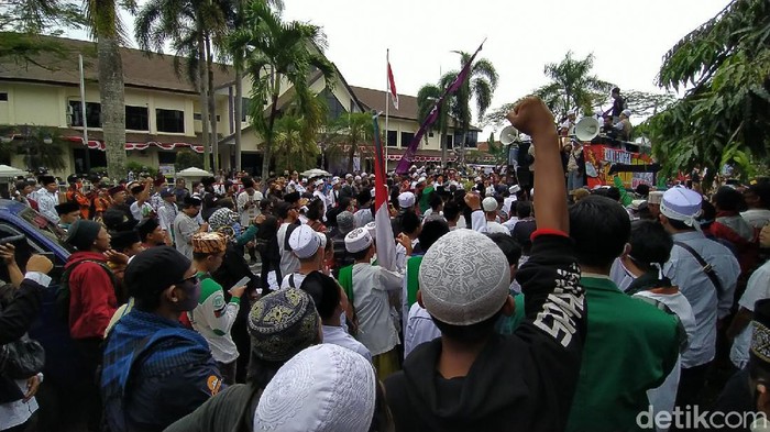 Demo tolak RUU HIP di Ciamis