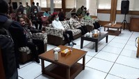 Usai sarapan, Menkes Terawan menuju RS dr Oen Solo Baru, Sukoharjo.