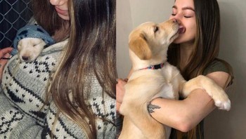 Suatu malam aku membawa pulang seekor anak anjing berumur 2 minggu dengan kondisi sangat sakit. Waktu itu aku ragu apakah dia akan bisa sehat. Lihat dia sekarang.  (Foto: Brightside)