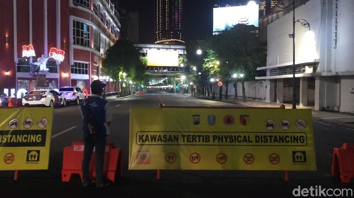 Jalan tunjungan ditutup