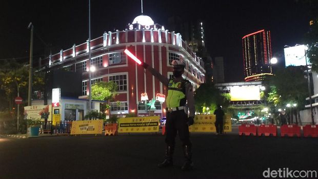Jalan tunjungan ditutup