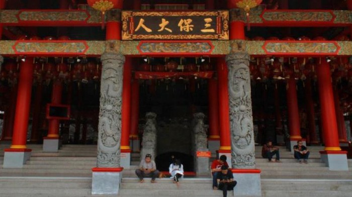 Klenteng Sam Poo Kong di Semarang.