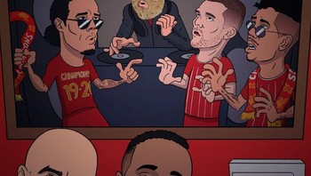 Kemenangan City seolah mengganggu pesta Liverpool. Foto: Twitter