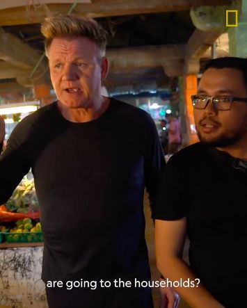 Momen seru Gordon Ramsay di Sumatera Barat