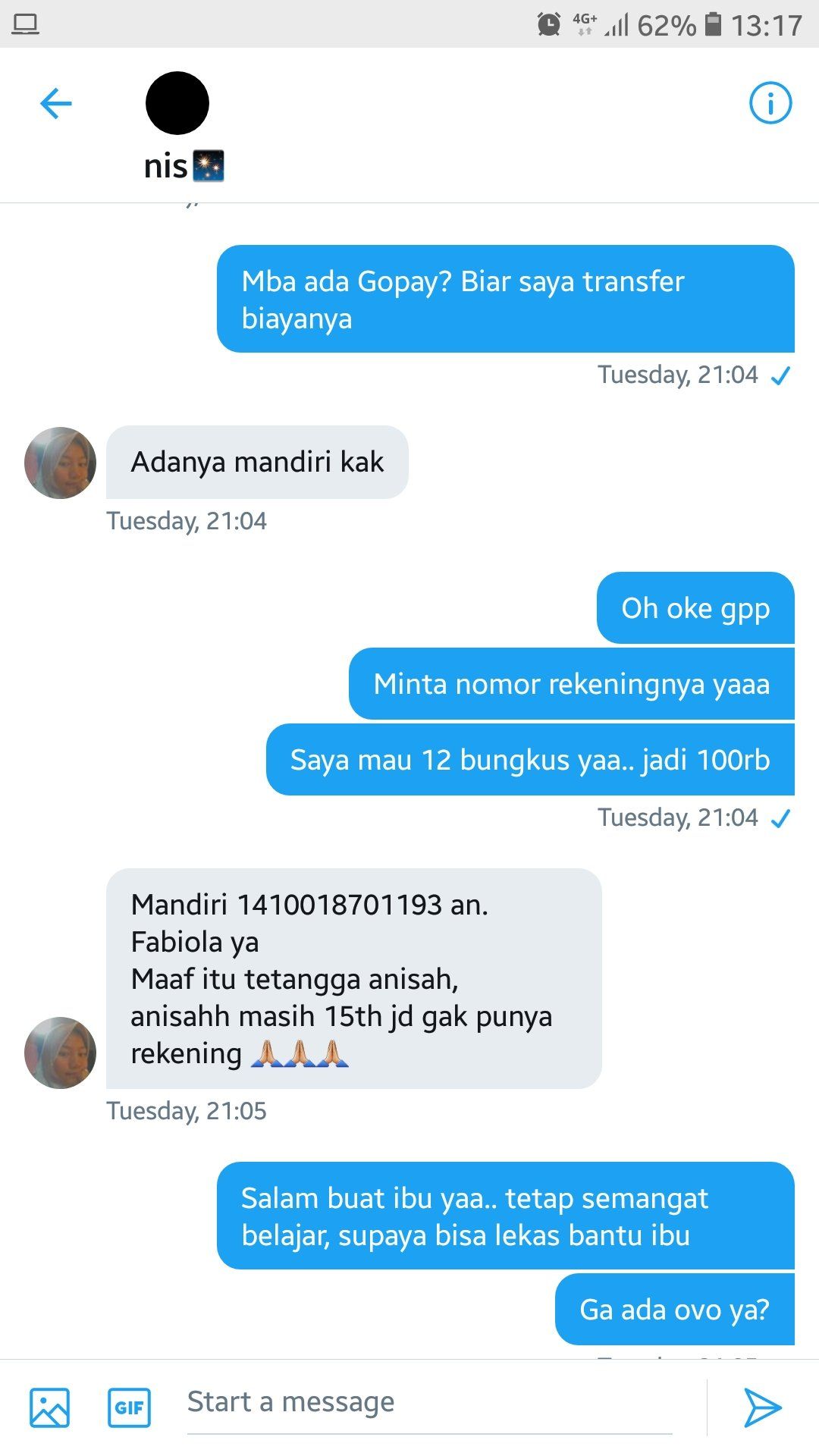 penipuan nasi bungkus