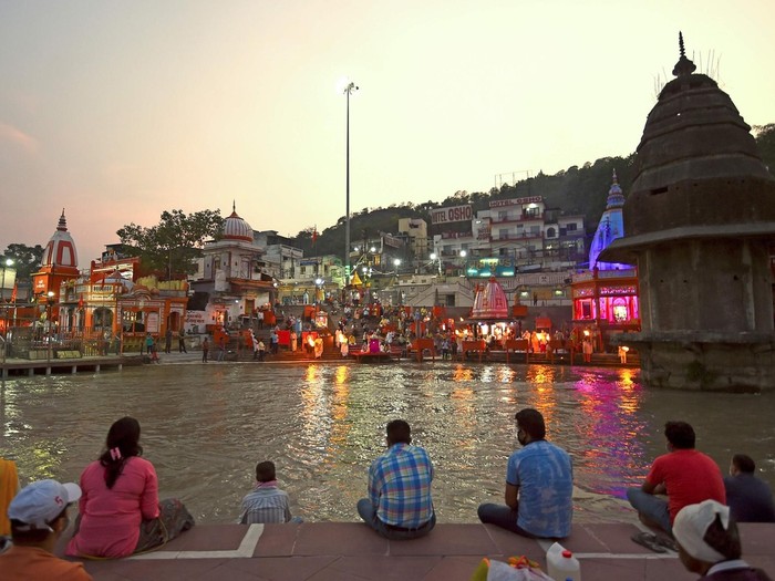Sungai Gangga di Haridwar
