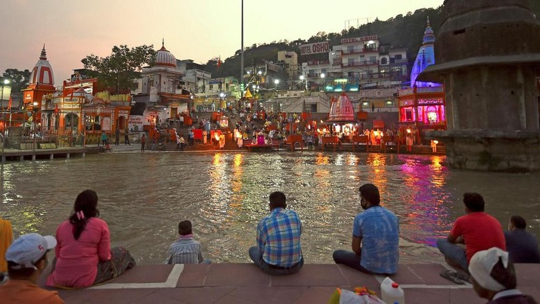 Sungai Gangga di Haridwar Sungai Gangga di Haridwar