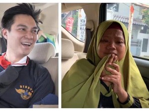 5 Kebaikan Baim Wong Saat Bantu Penjual Makanan Kecil