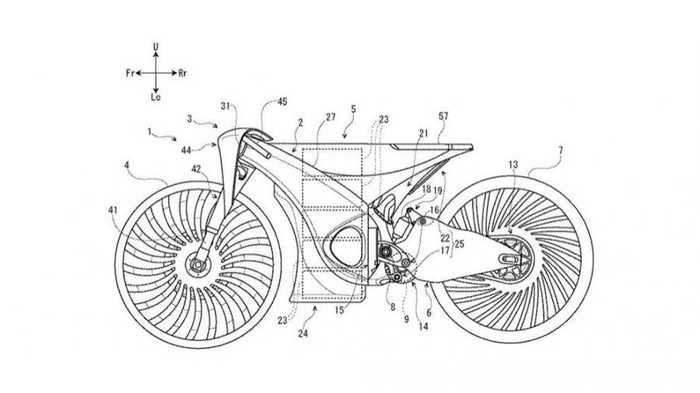 Suzuki patenkan rancangan motor listriknya