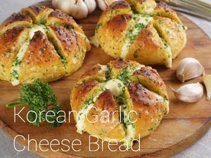Resep Korean Garlic Cheese Bread Praktis Temani Pesta Tahun Baru