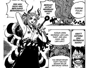Beredar Gambar Awal saat Eiichiro Oda Buat Karakter Yamato Si Anak Kaido