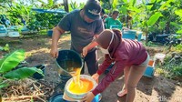 Setiap botol dengan ukuran 500 mili liter dijual dengan harga Rp 85 ribu.  Barang madu hasil panennya dijual sudah diberbagai daerah, seperti Batam, Jakarta, hingga Surabaya.