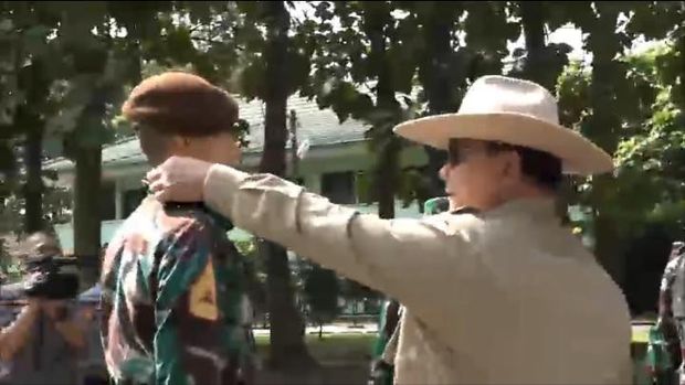 Menhan Prabowo Subianto kunjungan kerja ke Akmil Magelang