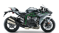 Kawasaki Ninja H2 Carbon - Rp 515 Juta. Akselerasi dari mesin H2 230 hp, supercharged, inline empat silinder adalah apa yang bisa didapat dari motor ini. Sebagai motor yang dijual resmi dan legal di jalan motor ini merupakan monster berbahaya yang tak mudah dijinakkan. Produksinya terbatas, hanya ada 120 unit di seluruh dunia. Mesin motor ini merupakan mesin yang langka di planet ini. Foto: Visordown