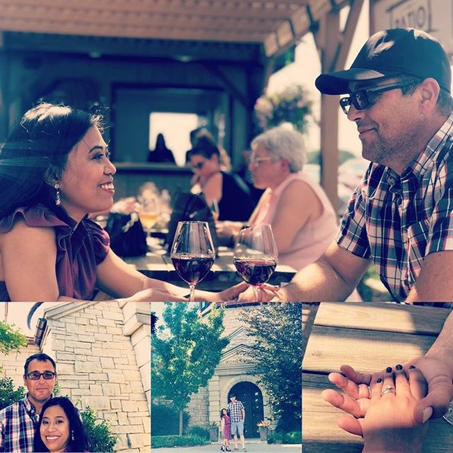 Pasangan suami-istri ini pertama kali bertemu secara online, ketika Richard masih bekerja di kontraktor militer di Afghanistan. Ternyata lama-kelamaan keduanya merasa nyaman dan cocok. Foto: Instagram @switntiny