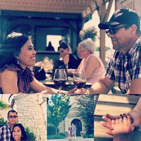 Pasangan suami-istri ini pertama kali bertemu secara online, ketika Richard masih bekerja di kontraktor militer di Afghanistan. Ternyata lama-kelamaan keduanya merasa nyaman dan cocok. Foto: Instagram @switntiny