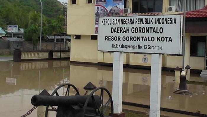 Polres Gorontalo Kota Kebanjiran