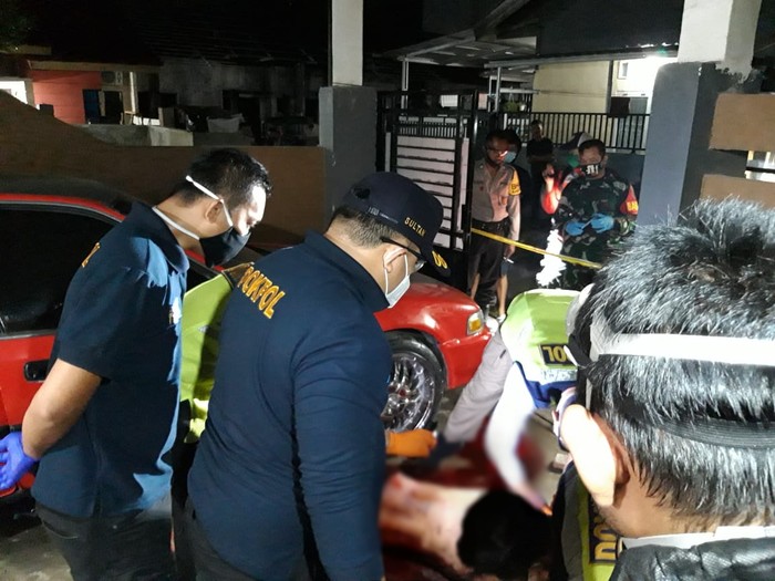 Pria di Gowa tewas bersimbah darah usai teriak seseorang masuk rumahnya