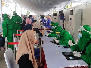 Rapid Test Massal di Pasar Ciawi Bogor, 6 Orang Reaktif