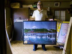 Wow Skill Dewa, Kakek 80 Tahun Bikin Gambar Dengan Microsoft Excel