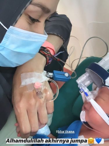 Zaskia Adya Mecca melahirkan anak kelima, Bhaj Kama