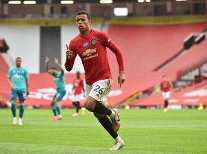 Legenda MU Sebut Mason Greenwood Lebih Oke dari Marcus Rashford