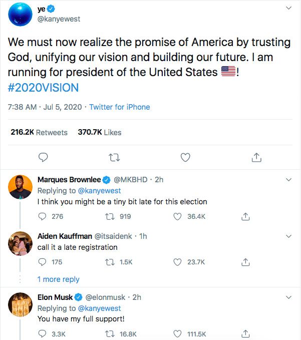 2020 Vision