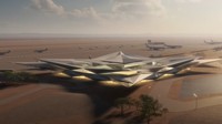 Amaala Airport dicanangkan beroperasi pada tahun 2023. (Foster+Partners)