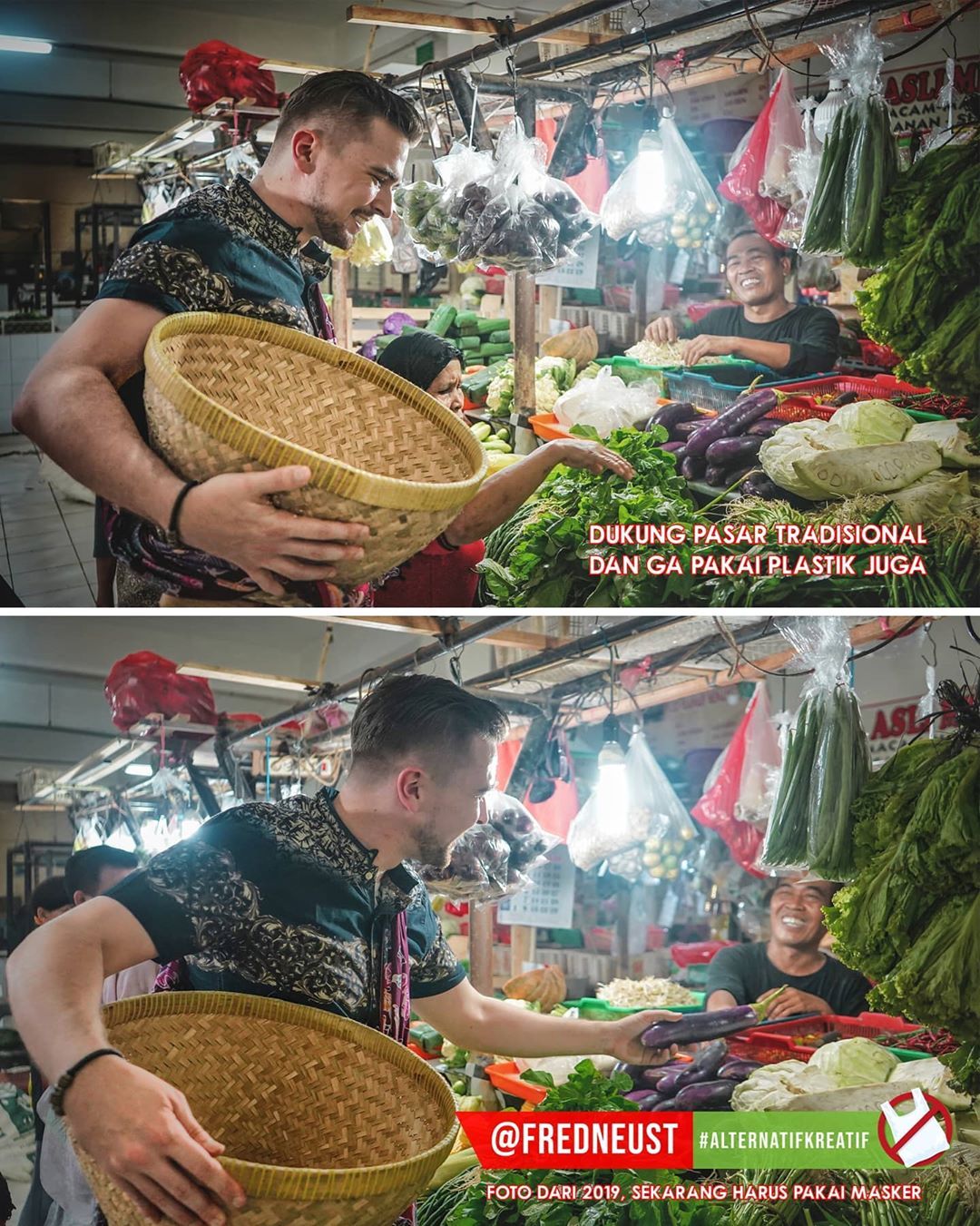 bule belanja no plastic