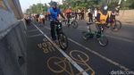 CFD Digelar Lagi, Pesepeda Ramai-ramai Gowes di Bekasi