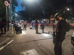 Polisi: Ledakan di Menteng Kenai Mobil Pemilik Rumah, Ban Kiri Bocor