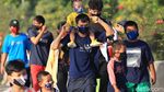 Potret Anak-anak di CFD Bekasi