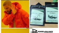 Ada juga meme dari jagat Twitter, bawa-bawa gelang power balance segala. Istimewa/Dok. Twitter @atterameda.