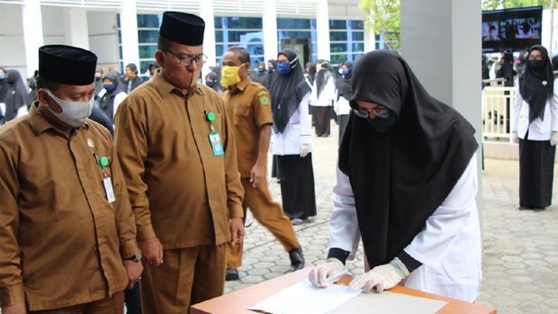 Dilantik Virtual Pns Kemenag Aceh Diminta Tak Pindah Di 10 Tahun Awal Kerja