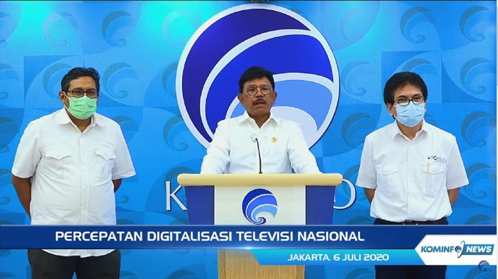Menteri Komunikasi dan Informatika (Menkominfo) Johnny G. Plate mengungkapkan bahwa percepatan digitalisasi televisi nasional menjadi kebijakan pemerintah yang dinilai mendesak.