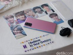 Unboxing Galaxy S20+ BTS Edition yang Siap Bikin Gemas Para ARMY