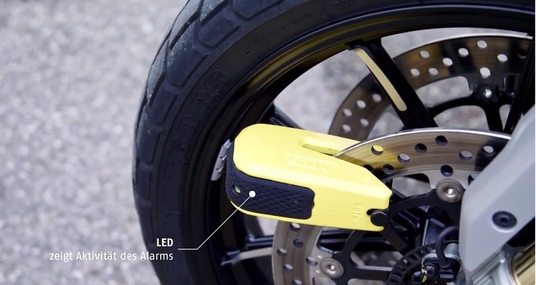 Gembok Motor Canggih, Cuma Bisa Dibuka Pakai HP Gembok Motor Canggih, Cuma Bisa Dibuka Pakai HP