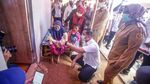 Hunian Sementara Korban Longsor-Banjir Bandang Sukajaya