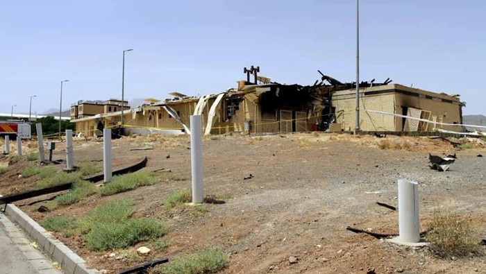 Insiden di kompleks nuklir Iran (AFP Photo)