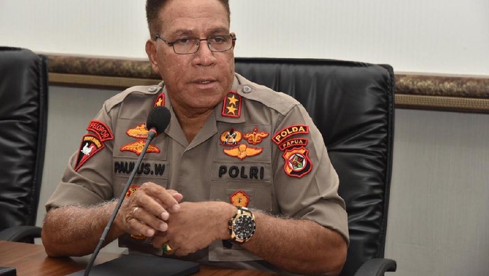 Kapolda Papua, Irjen Paulus Waterpauw.