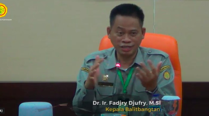 Kepala Balitbangtan Fadjry Djufry Kepala Balitbangtan Fadjry Djufry