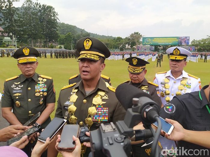 KSAD Jenderal Andika Perkasa di Magelang, Senin (6/7/2020).