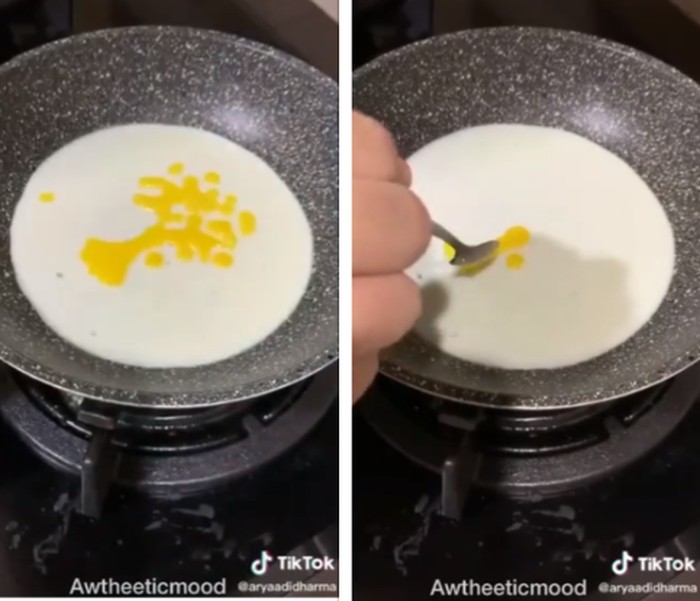 Lukisan telur goreng