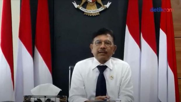 Menteri Komunikasi dan Informatika Johnny G Plate (dok: Detik)