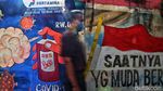 Mural Lawan COVID-19 Hiasi Rawa Badak Selatan