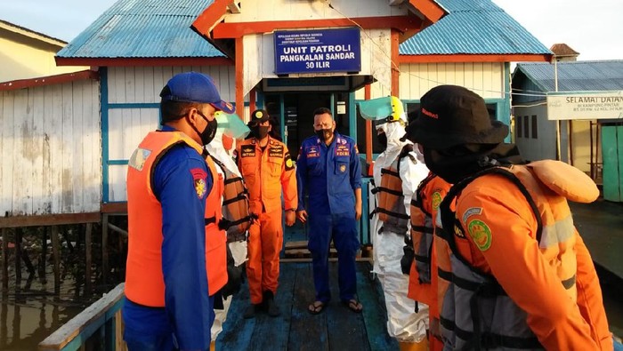 Pencarian bocah 7 tahun yang tenggelam di Sungai Musi (Foto: Istimewa)