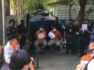 Video Penampakan John Kei dalam Rekonstruksi Rencana Penyerangan