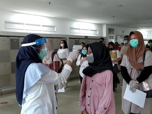 15.556 Peserta UTBK SBMPTN Gelombang II di UI Dicek Pakai Detektor Metal