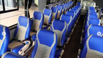 Physical Distancing di Bus Buatan Jawa Tengah