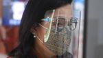 Potret Sri Mulyani Pakai Face Shield
